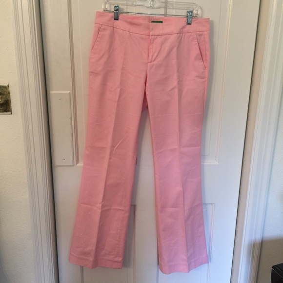 Lilly Pulitzer Pants - Lilly Pulitzer Sz/8 Pink Flared Pants